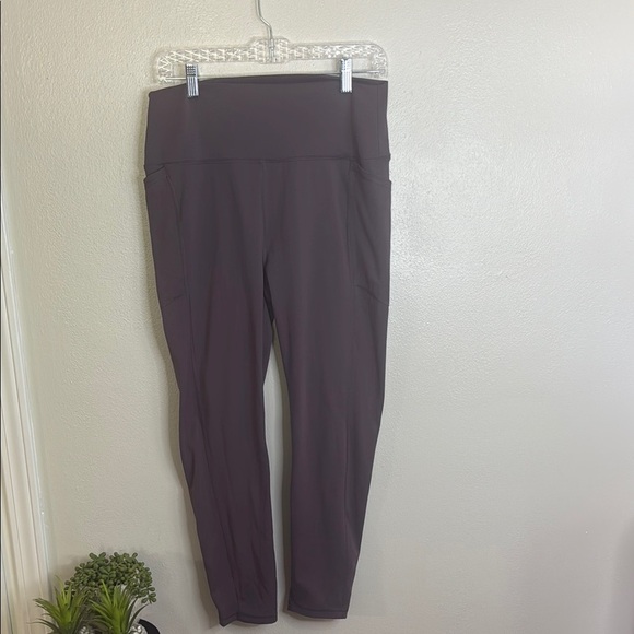 RBX Plum High-Waisted Leggings - Picture 1 of 3
